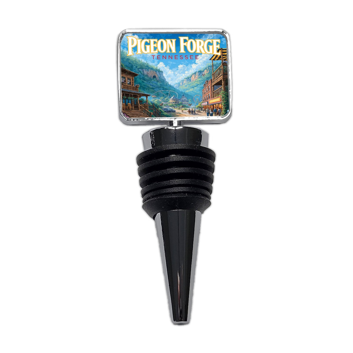 Pigeon Forge Tennessee Travel Wine Bottle Stopper