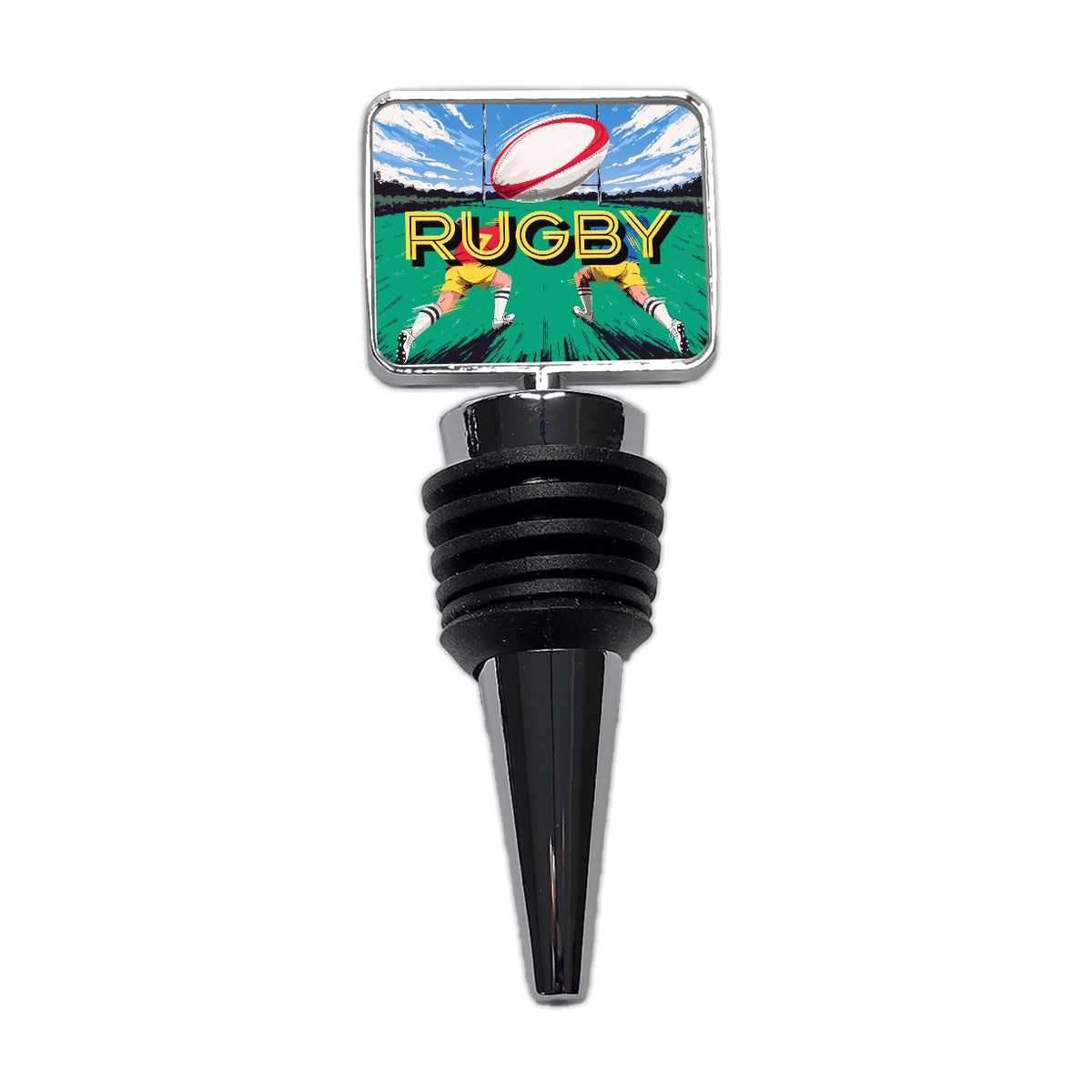 Rugby Ball Sports Wine Bottle Stopper