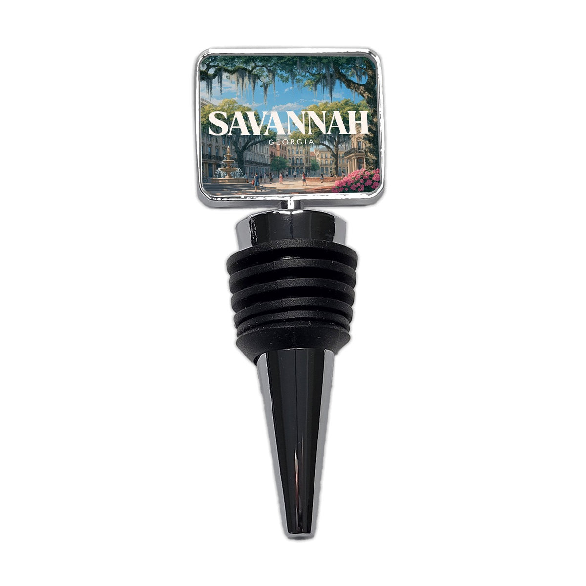 Savannah Georgia Travel Wine Bottle Stopper