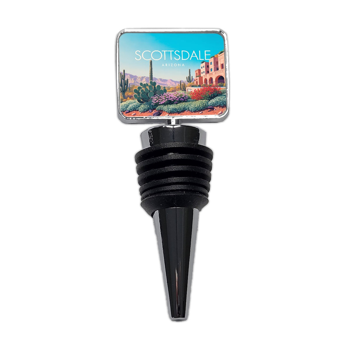 Scottsdale Arizona Travel Wine Bottle Stopper