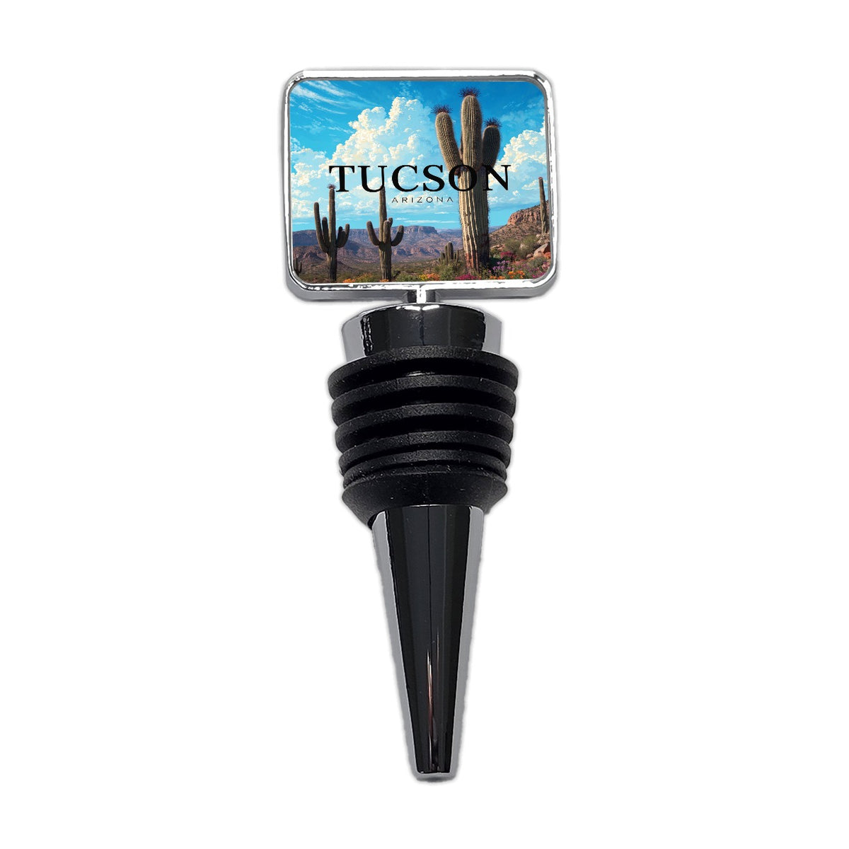 Tucson Arizona Travel Wine Bottle Stopper