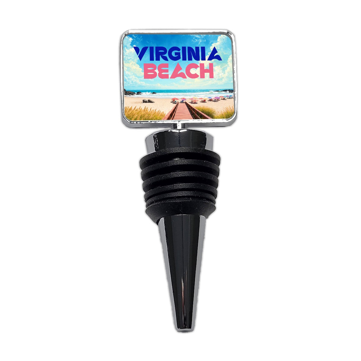 Virginia Beach Travel Wine Bottle Stopper