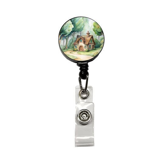 House Shire In The Woods Retractable ID Key Card Name Tag Badge Holder with Clip