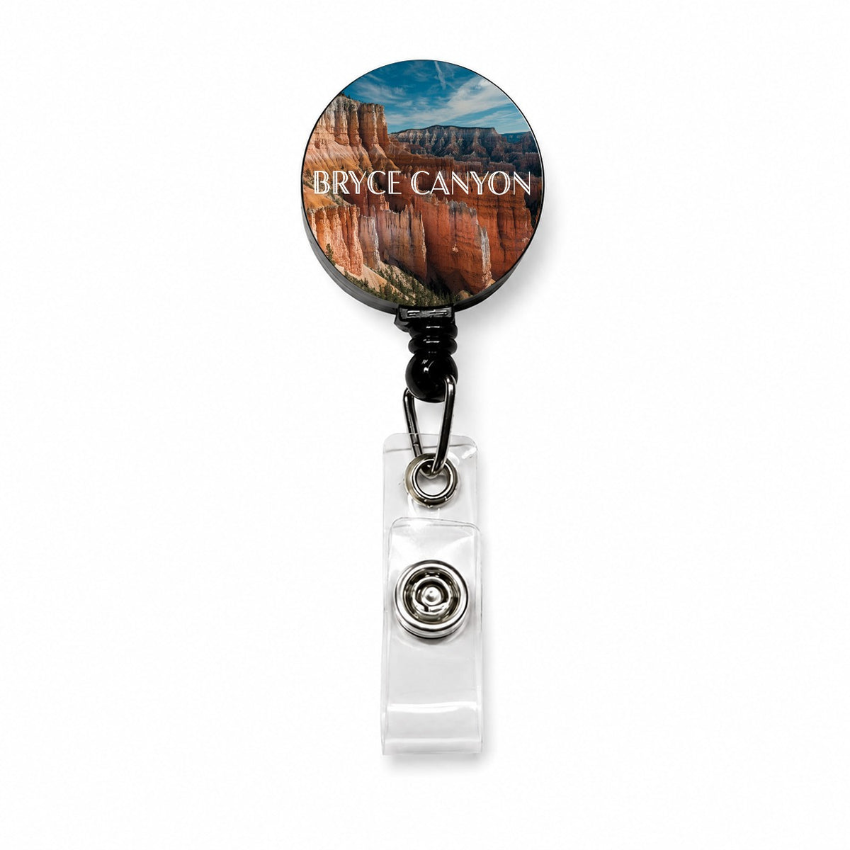 Bryce Canyon Utah Travel Retractable ID Key Card Name Tag Badge Holder with Clip