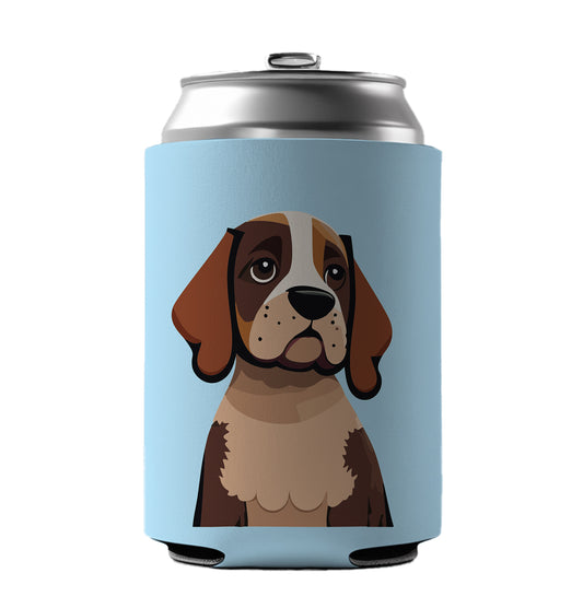 American English Coonhound Dog Can Cooler Beer Soda Drink Insulated Holder Sleeve Hugger