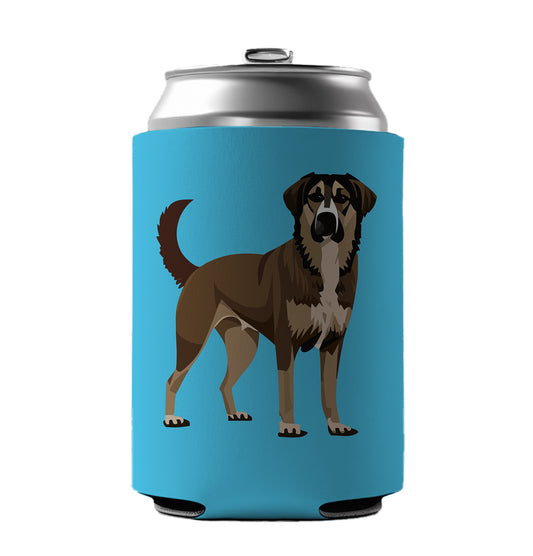Anatolian Shepherd Dog Standing Can Cooler Beer Soda Drink Insulated Holder Sleeve Hugger
