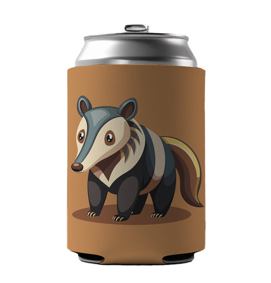 Anteater Animal Can Cooler Beer Soda Drink Insulated Holder Sleeve Hugger