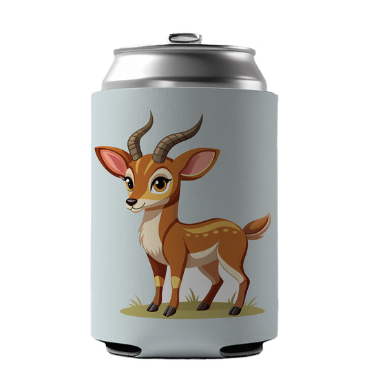 Antelope Cute Can Cooler Beer Soda Drink Insulated Holder Sleeve Hugger