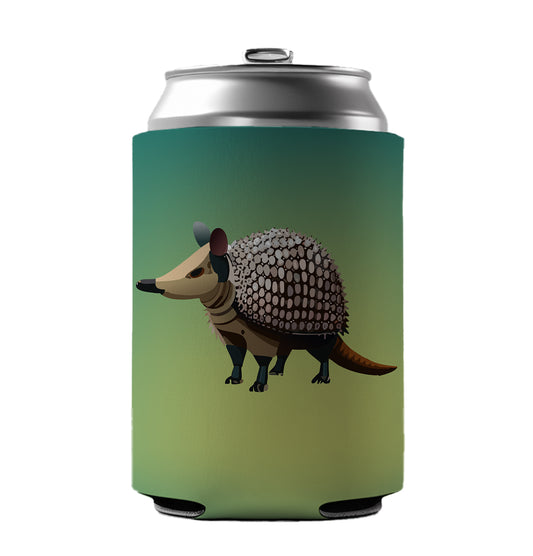 Armadillo Standing Can Cooler Beer Soda Drink Insulated Holder Sleeve Hugger