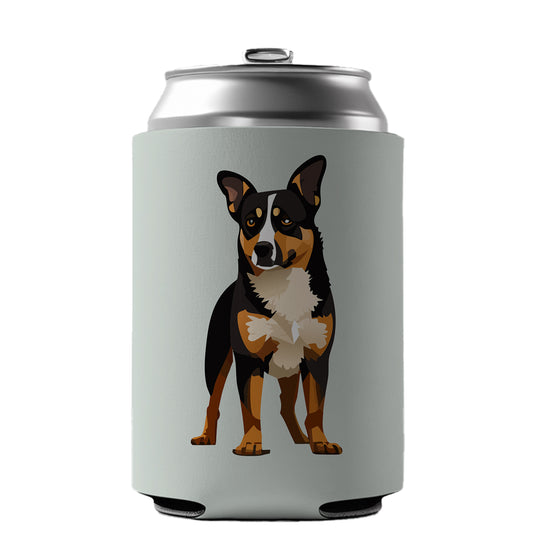 Australian Cattle Dog Standing Can Cooler Beer Soda Drink Insulated Holder Sleeve Hugger
