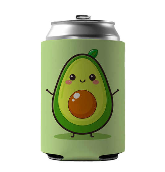Avocado Cute Can Cooler Beer Soda Drink Insulated Holder Sleeve Hugger