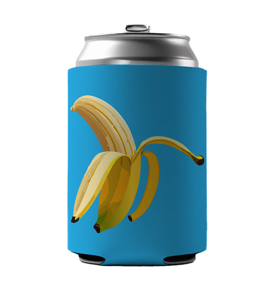 Banana Peeled Fruit Can Cooler Beer Soda Drink Insulated Holder Sleeve Hugger