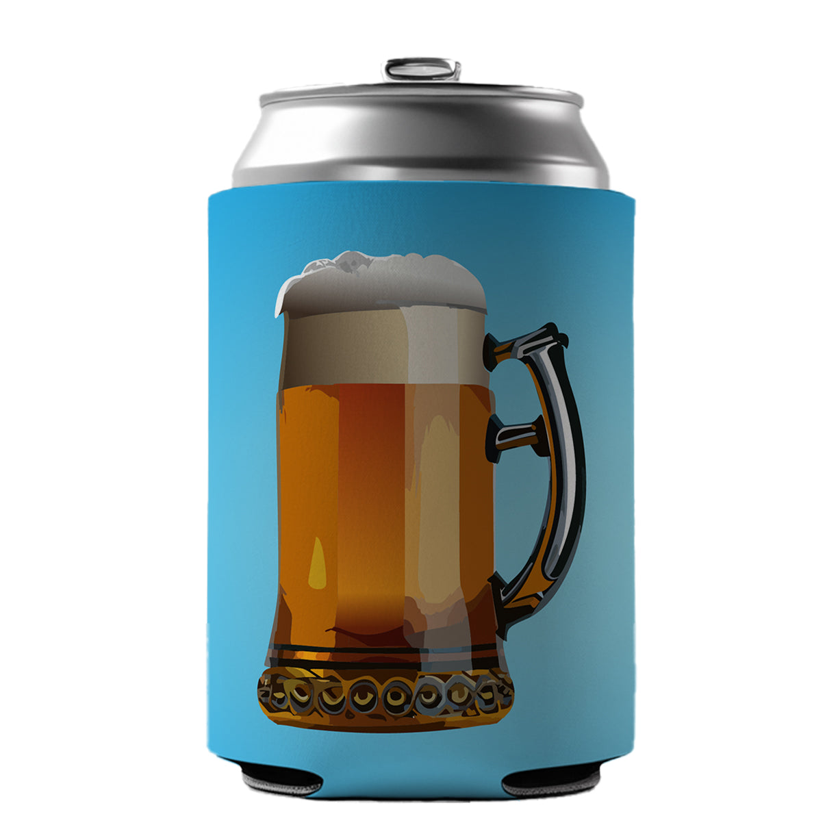 Beer Mug Stein German Can Cooler Beer Soda Drink Insulated Holder Sleeve Hugger