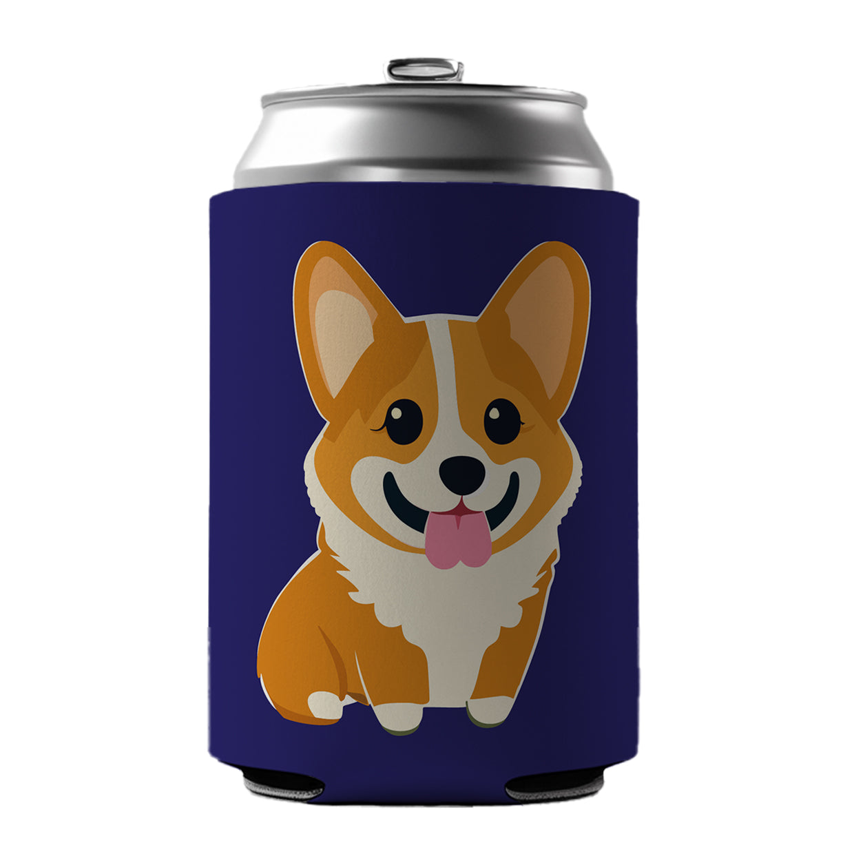 Corgi Dog Sweet Can Cooler Beer Soda Drink Insulated Holder Sleeve Hugger
