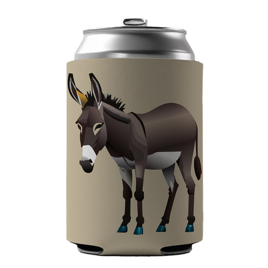Donkey Standing Can Cooler Beer Soda Drink Insulated Holder Sleeve Hugger