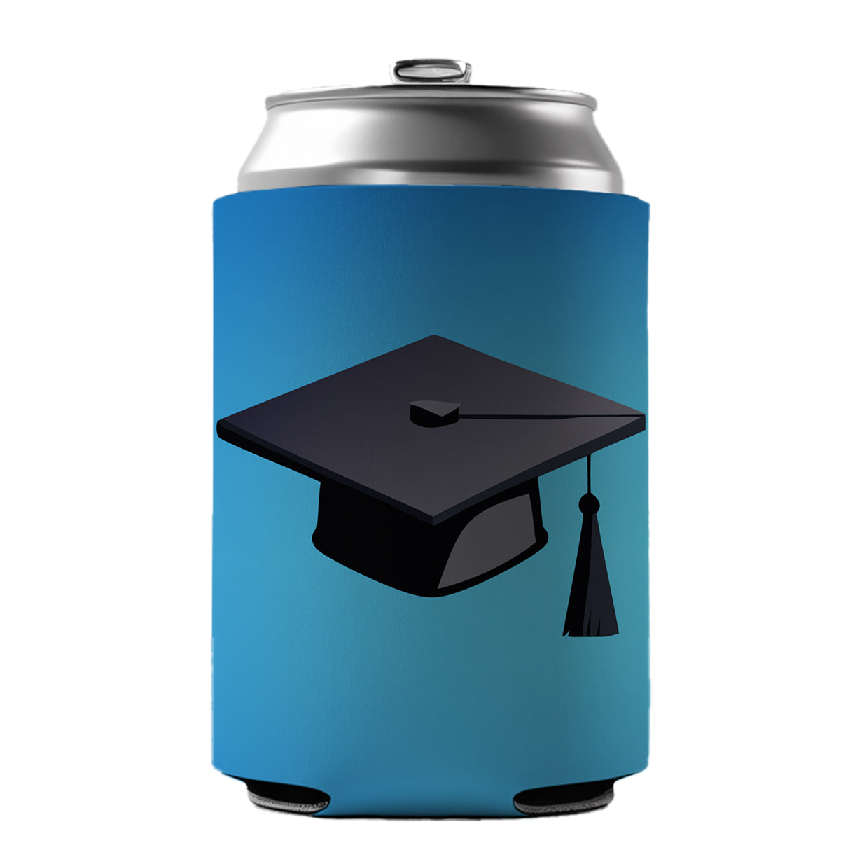 Graduation Cap Graduate Hat Can Cooler Beer Soda Drink Insulated Holder Sleeve Hugger