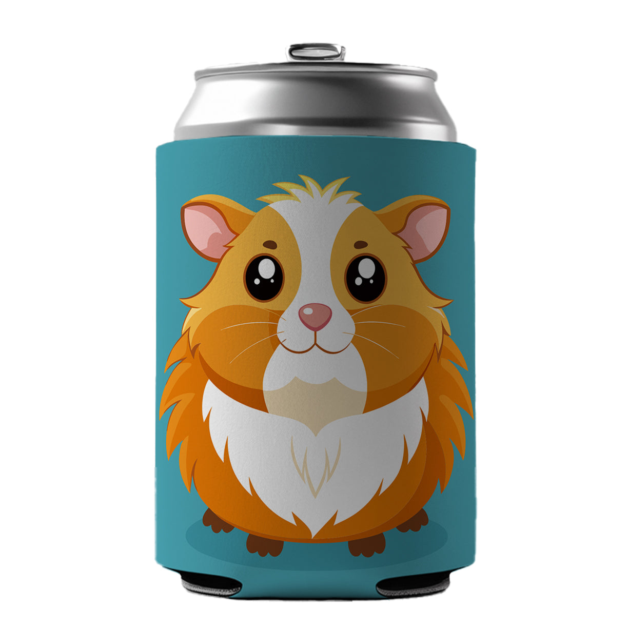 Guinea Pig Cute Can Cooler Beer Soda Drink Insulated Holder Sleeve Hugger