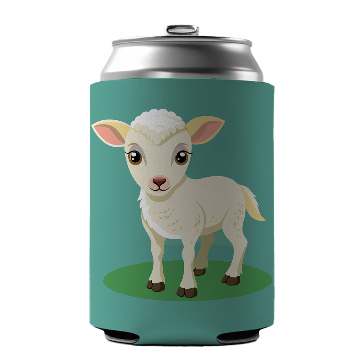 Lamb Baby Cute Can Cooler Beer Soda Drink Insulated Holder Sleeve Hugger