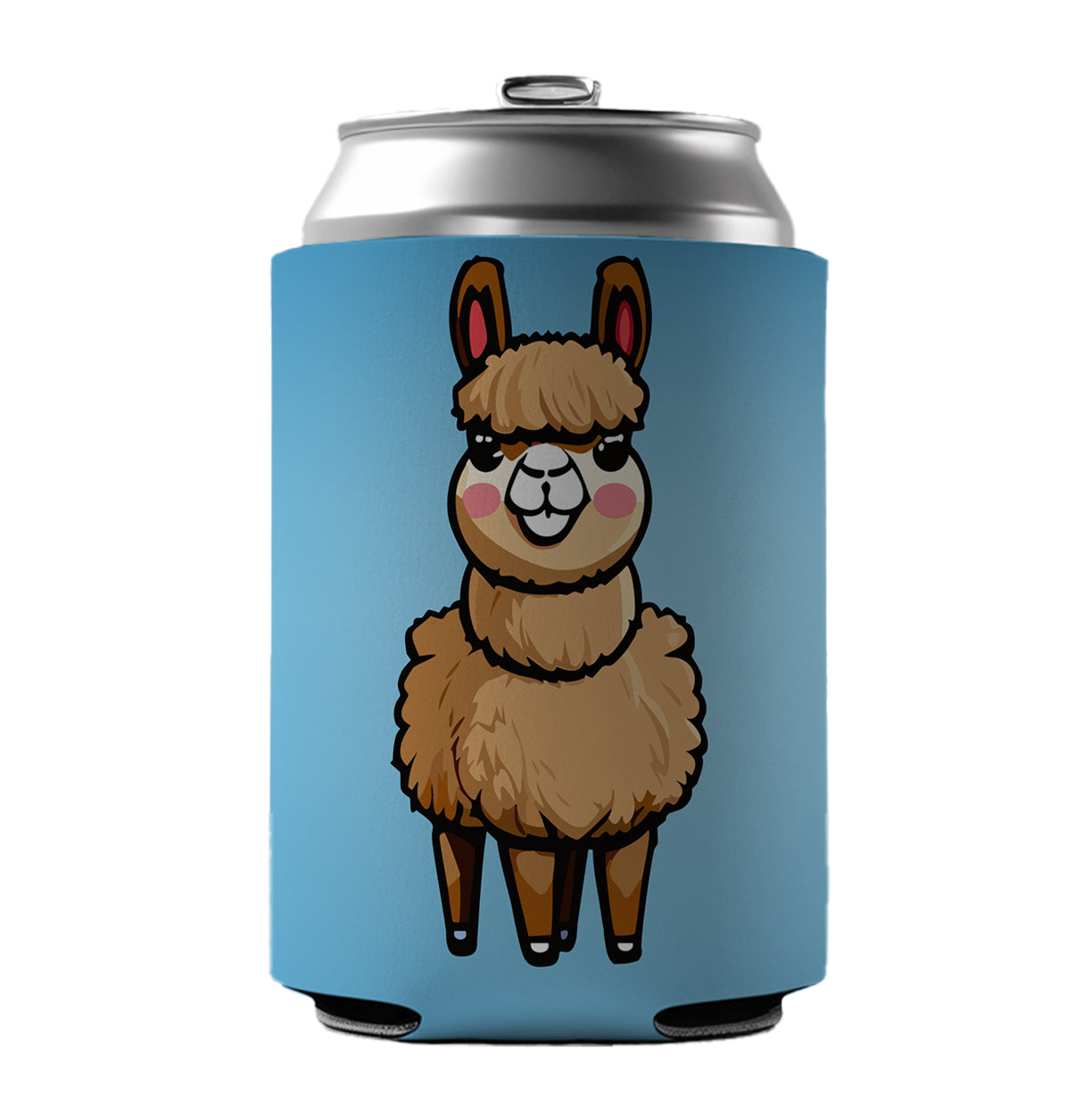 Llama Cute Can Cooler Beer Soda Drink Insulated Holder Sleeve Hugger