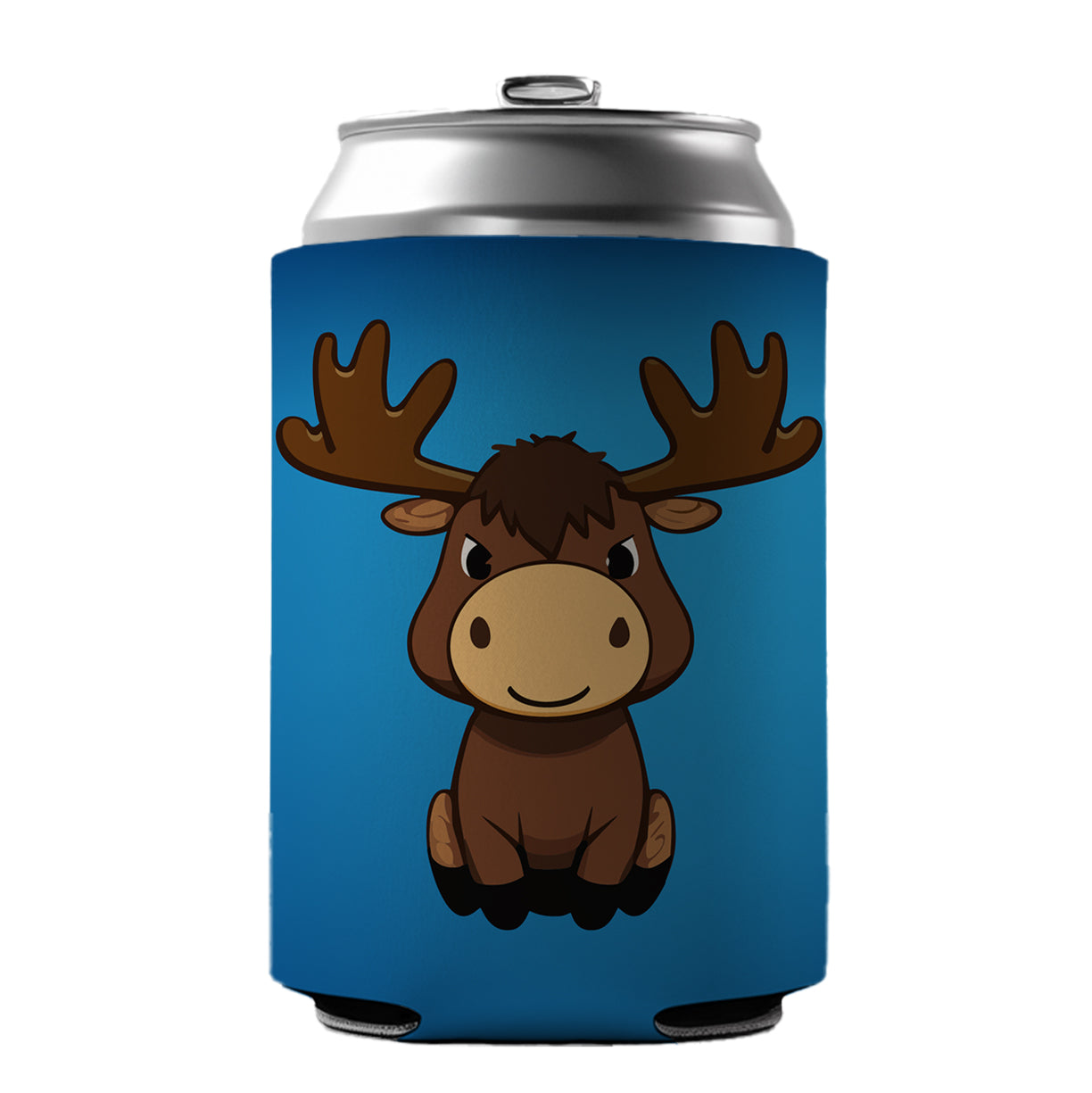 Moose Cute Can Cooler Beer Soda Drink Insulated Holder Sleeve Hugger