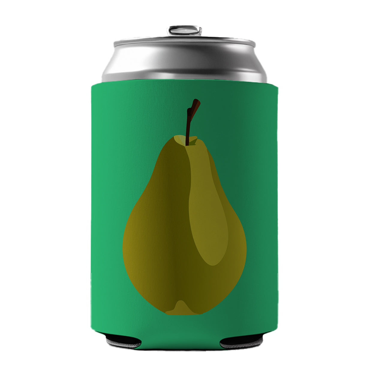 Pear Fruit Can Cooler Beer Soda Drink Insulated Holder Sleeve Hugger