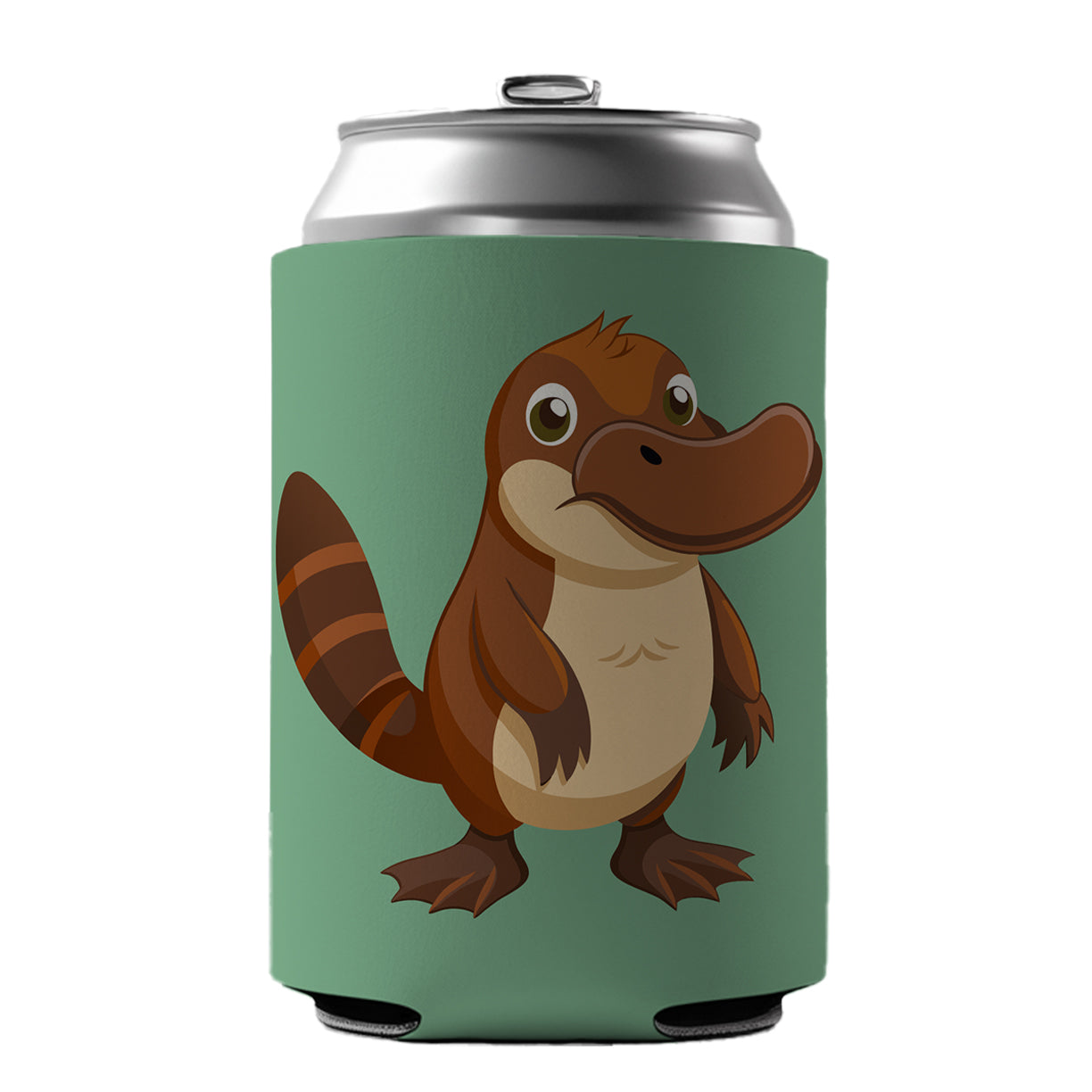 Platypus Cute Can Cooler Beer Soda Drink Insulated Holder Sleeve Hugger