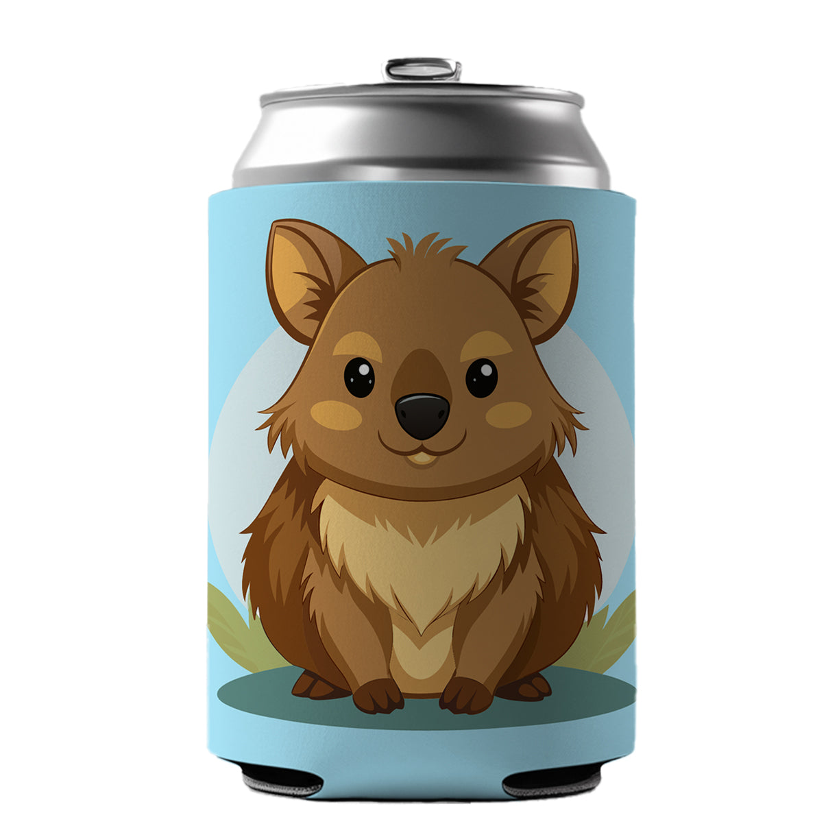 Quokka Cute Australian Animal Can Cooler Beer Soda Drink Insulated Holder Sleeve Hugger