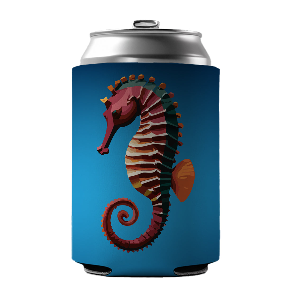 Seahorse Sea Horse Ocean Can Cooler Beer Soda Drink Insulated Holder Sleeve Hugger