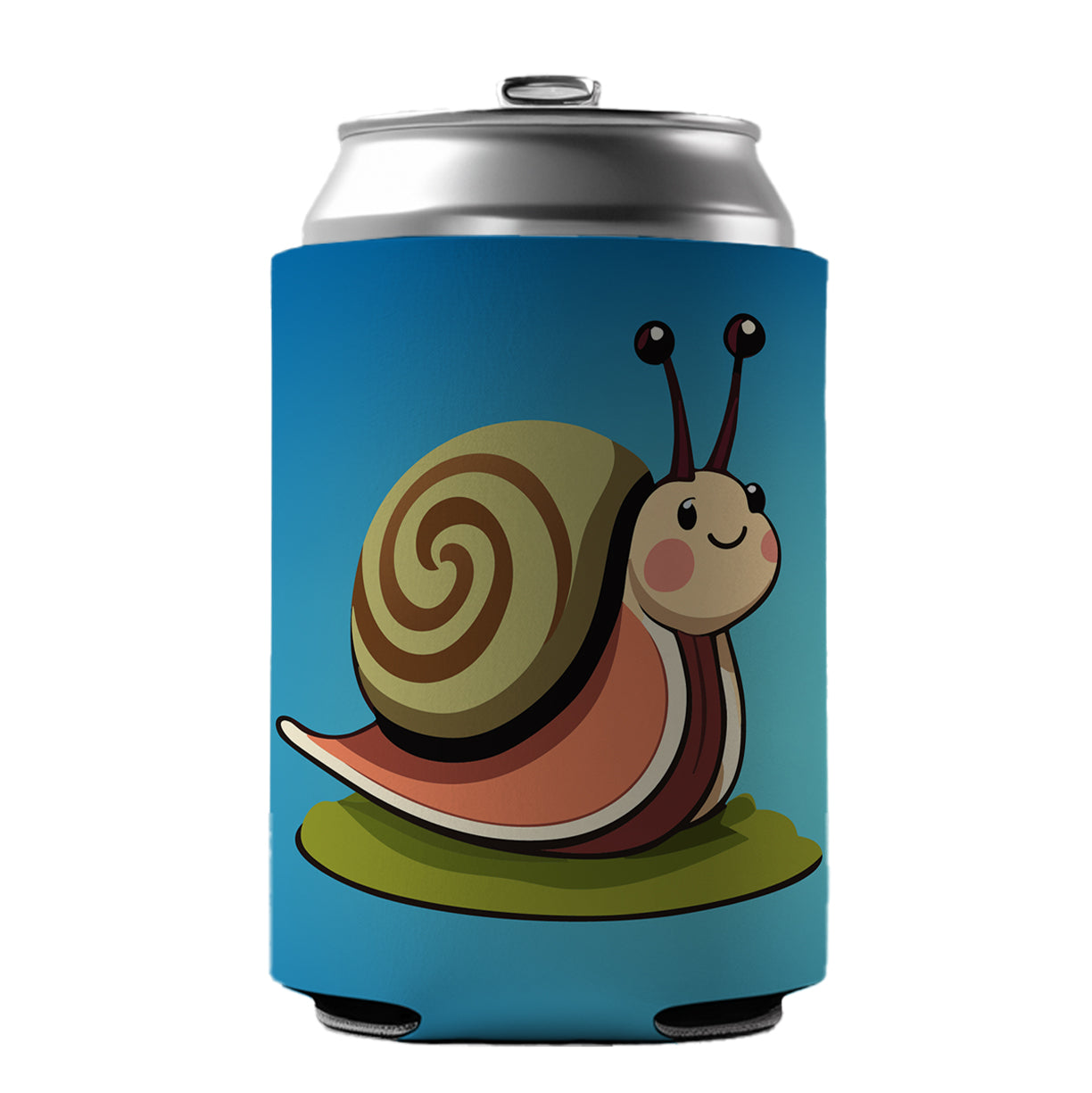 Snail Cute Funny Can Cooler Beer Soda Drink Insulated Holder Sleeve Hugger