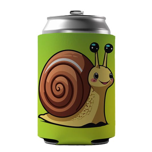 Snail Smiling Can Cooler Beer Soda Drink Insulated Holder Sleeve Hugger
