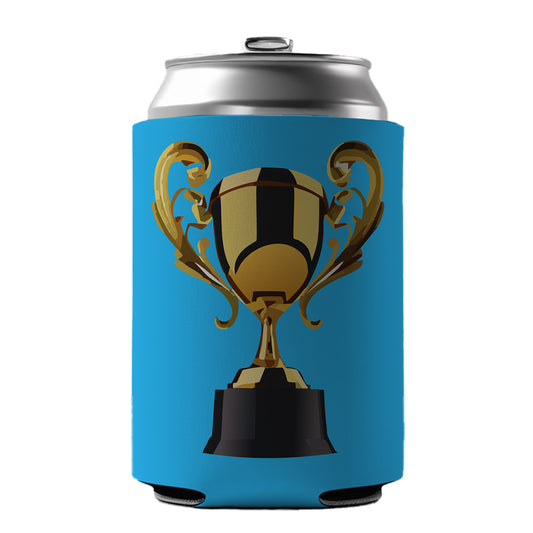 Trophy Award Can Cooler Beer Soda Drink Insulated Holder Sleeve Hugger