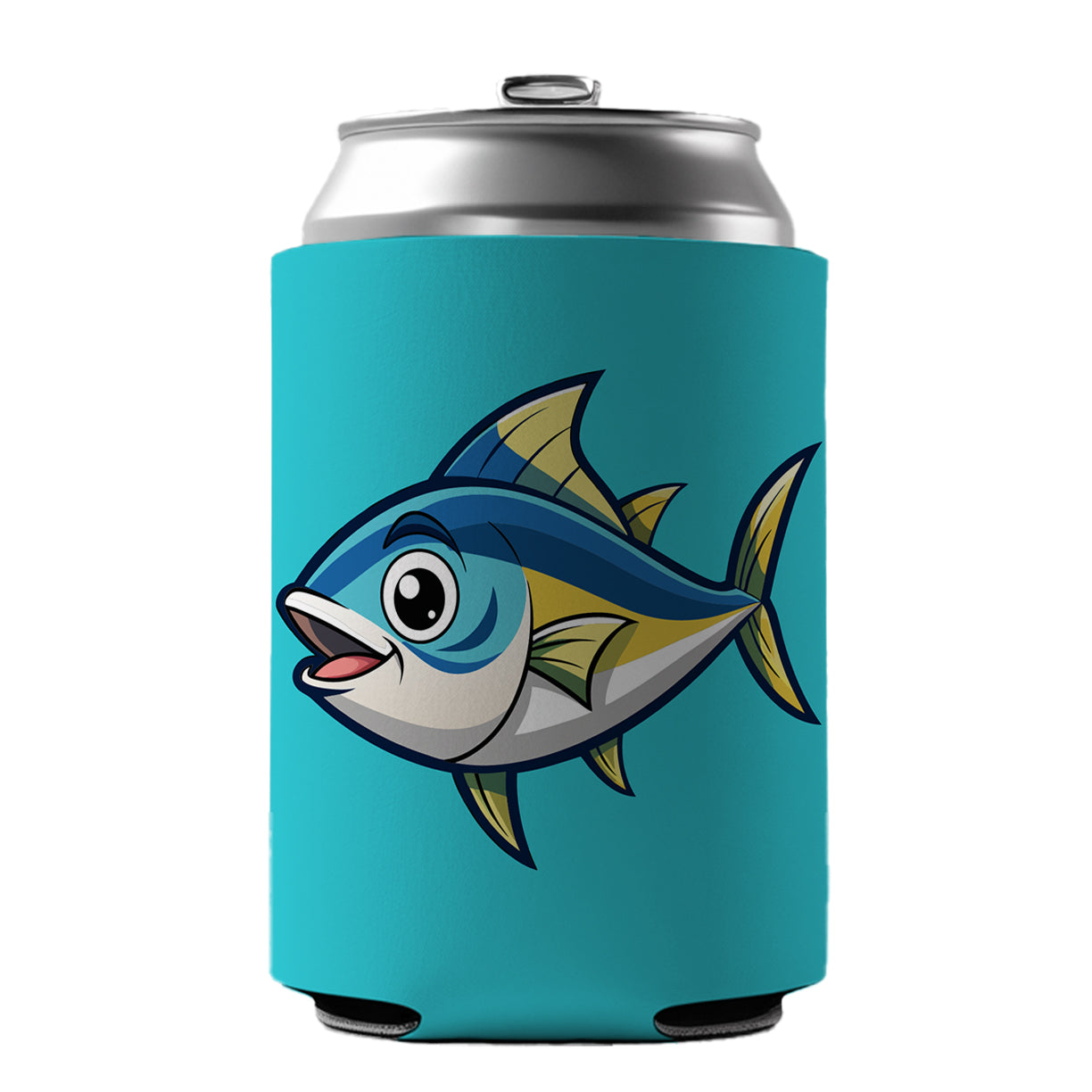 Tuna Fish Cute Can Cooler Beer Soda Drink Insulated Holder Sleeve Hugger