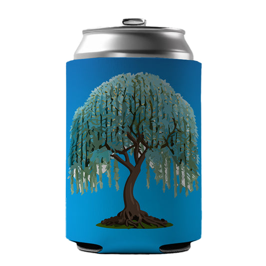Weeping Willow Tree Can Cooler Beer Soda Drink Insulated Holder Sleeve Hugger