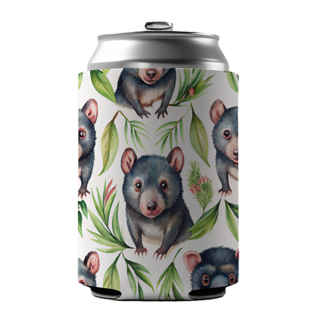 Sweet Tasmanian Devils Can Cooler Beer Soda Drink Insulated Holder Sleeve Hugger