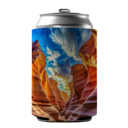 Antelope Slot Canyon Utah Nevada Can Cooler Beer Soda Drink Insulated Holder Sleeve Hugger