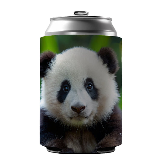 Giant Panda Baby Can Cooler Beer Soda Drink Insulated Holder Sleeve Hugger