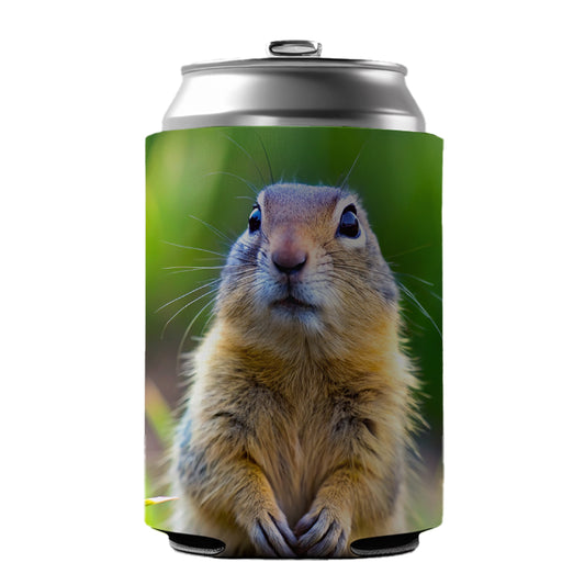 Gopher Can Cooler Beer Soda Drink Insulated Holder Sleeve Hugger