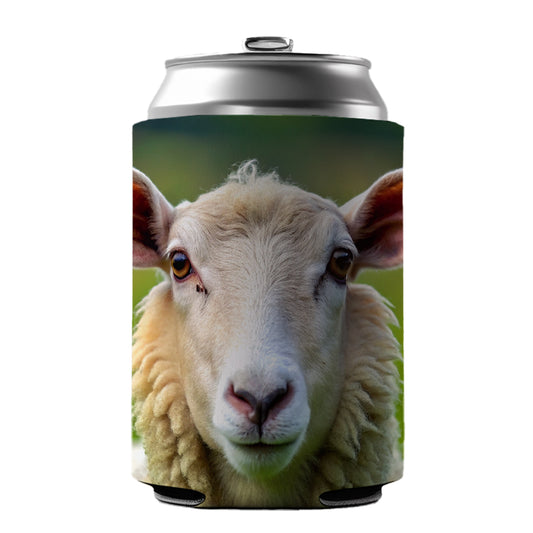 Sheep Can Cooler Beer Soda Drink Insulated Holder Sleeve Hugger