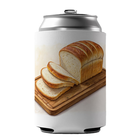 Sliced Bread Best Thing Since Can Cooler Beer Soda Drink Insulated Holder Sleeve Hugger