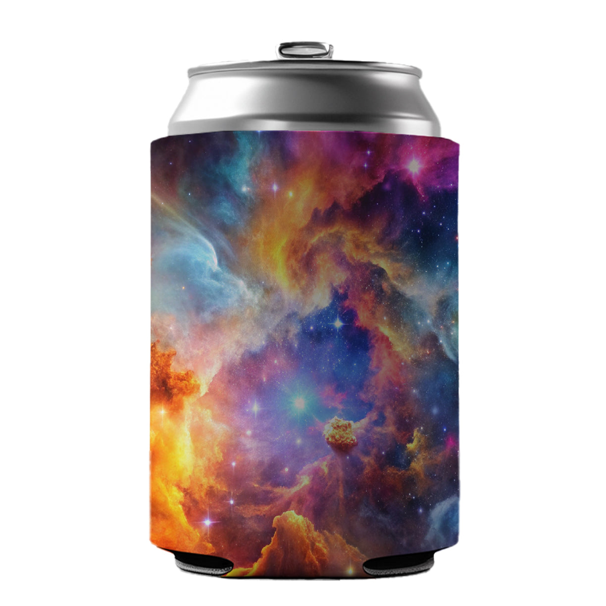 Space Galaxy Nebula Colorful Rainbow Can Cooler Beer Soda Drink Insulated Holder Sleeve Hugger