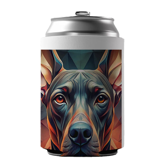 Great Dane Dog Abstract Stylized Art Can Cooler Beer Soda Drink Insulated Holder Sleeve Hugger
