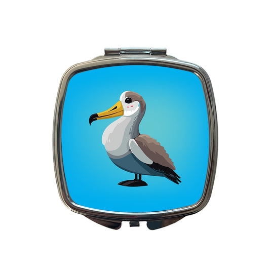 Albatross Bird Small Travel Purse Handbag Pocket Makeup Compact Mirror