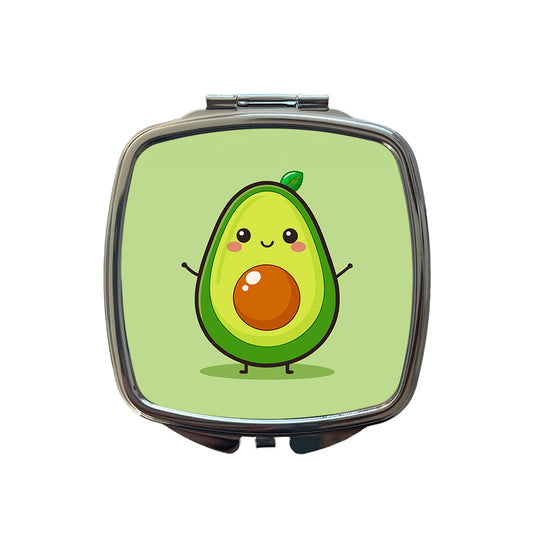 Avocado Cute Small Travel Purse Handbag Pocket Makeup Compact Mirror