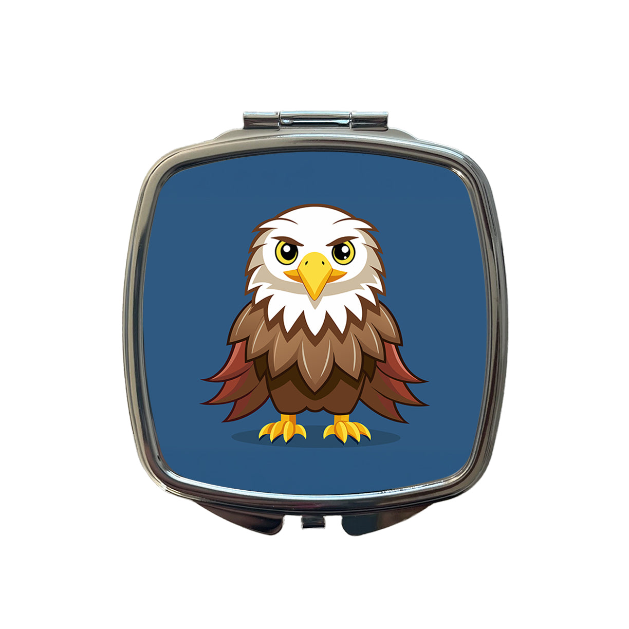 Bald Eagle Bird Cute Small Travel Purse Handbag Pocket Makeup Compact Mirror