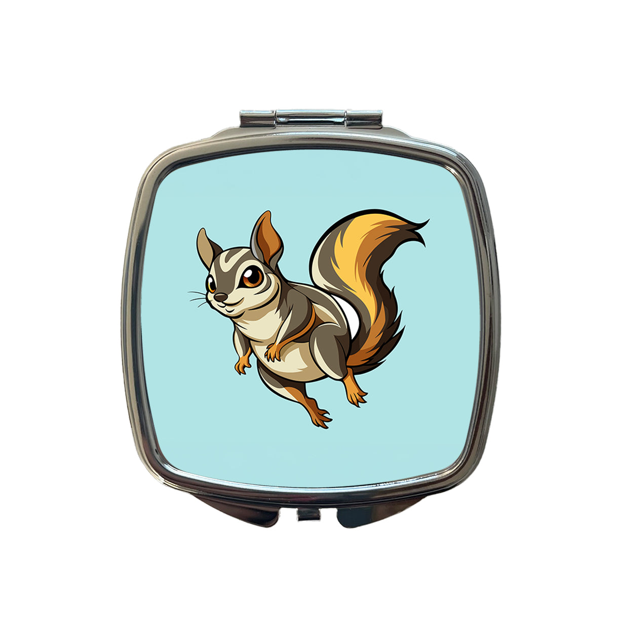 Flying Squirrel Small Travel Purse Handbag Pocket Makeup Compact Mirror
