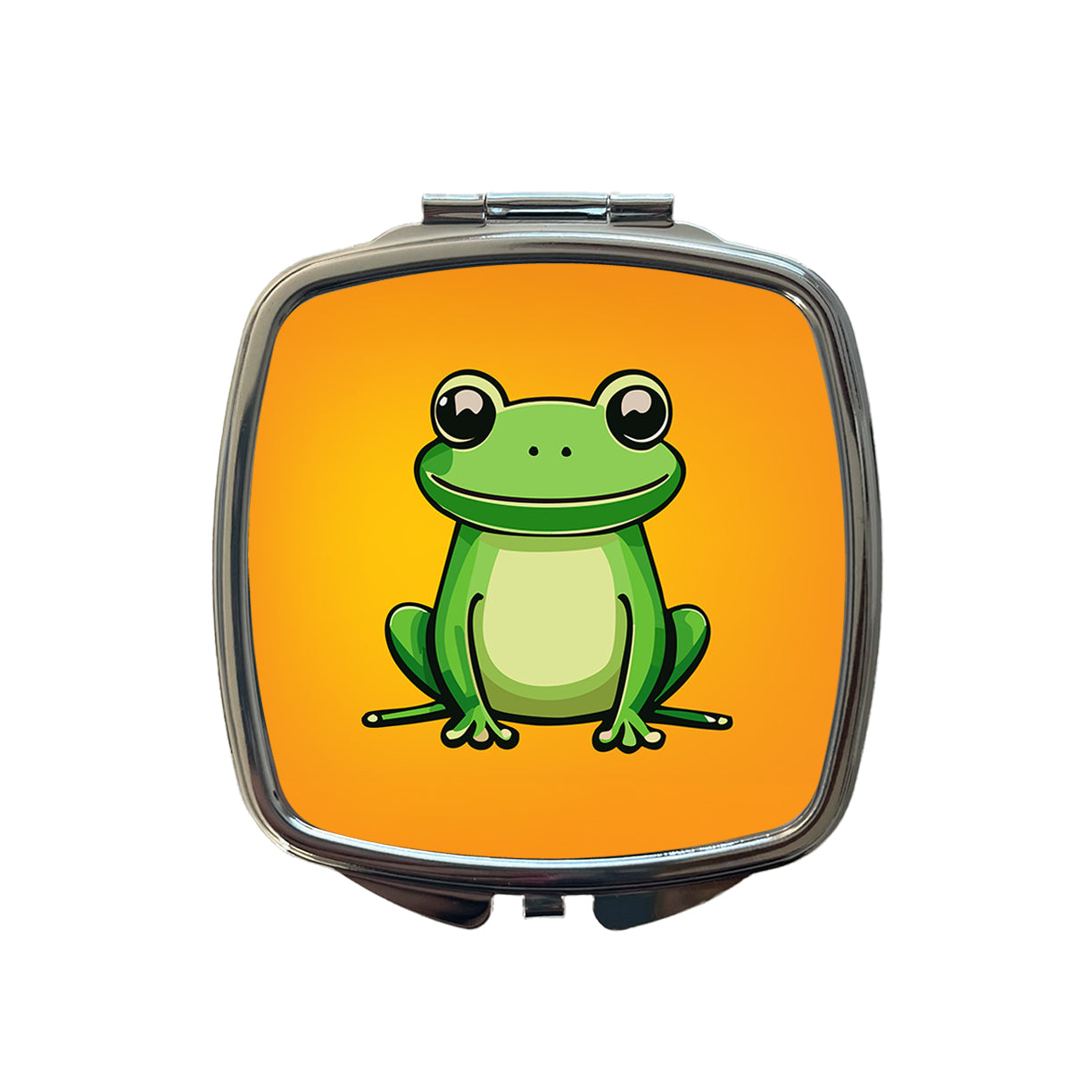 Frog Sweet Small Travel Purse Handbag Pocket Makeup Compact Mirror