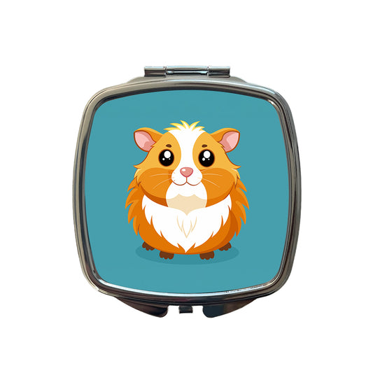 Guinea Pig Cute Small Travel Purse Handbag Pocket Makeup Compact Mirror