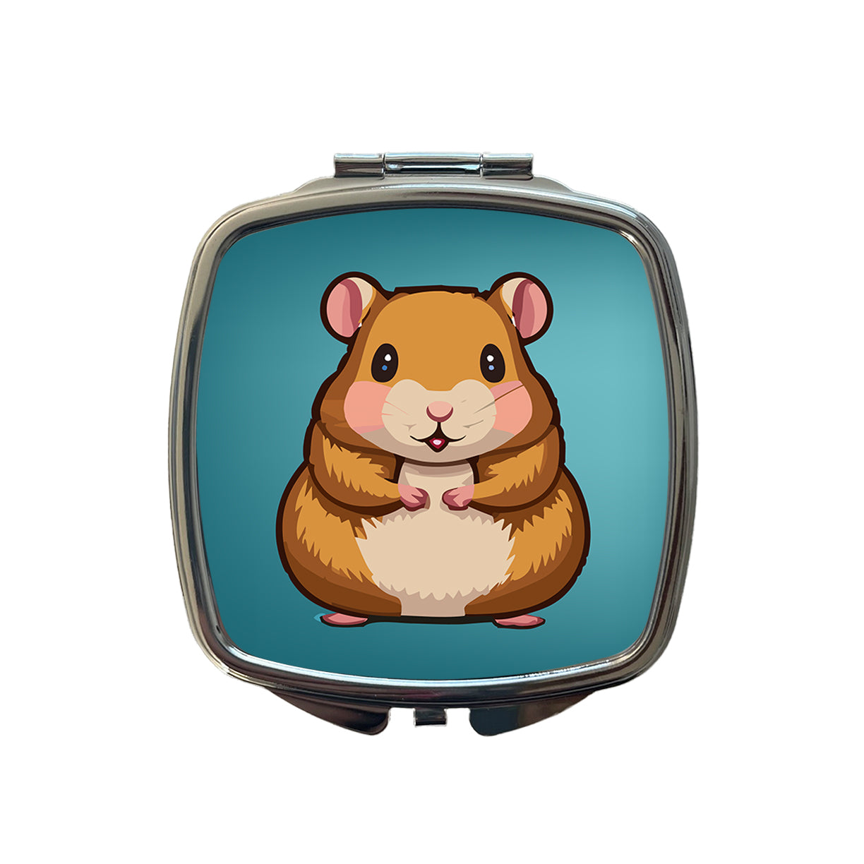Hamster Cute Small Travel Purse Handbag Pocket Makeup Compact Mirror