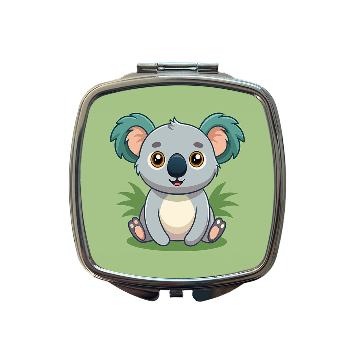 Koala Cute Small Travel Purse Handbag Pocket Makeup Compact Mirror
