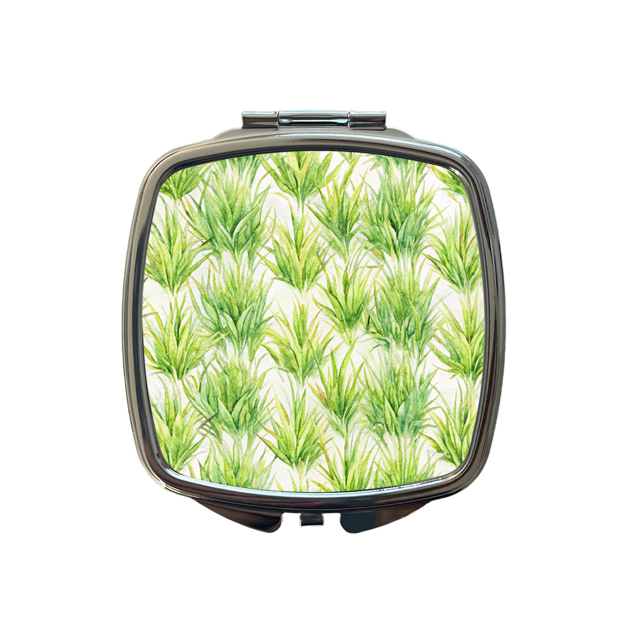 Lots Of Wild Grass Small Travel Purse Handbag Pocket Makeup Compact Mirror